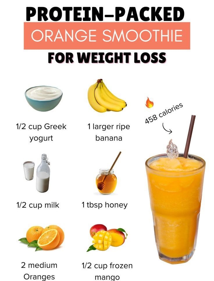 Protein-Packed Orange Smoothie Recipe for Weight Loss Protein-Packed Orange Smoothie Recipe for Weight Loss